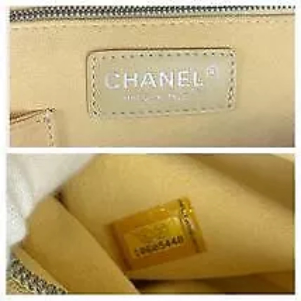 Retail $5000 Chanel tote leather bag authentic rare - Picture 5 of 17